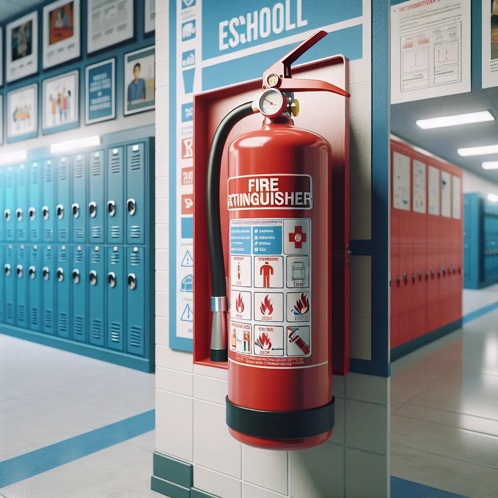 Gaśnica w szkole – jak zadbać o bezpieczeństwo placówki